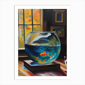 Goldfish Bowl Art Print