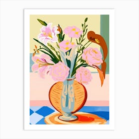 Flowers In A Vase 19 Art Print