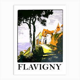 Flavigny, France Art Print