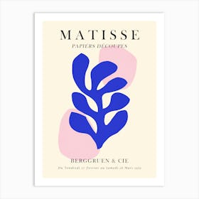 Floral matisse 7 Art Print