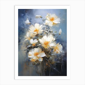 White Roses 3 Art Print