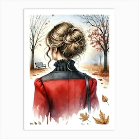 Autumn Leaves 5 Art Print