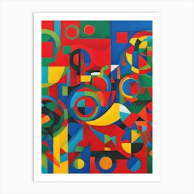 Abstract Painting 30 Art Print