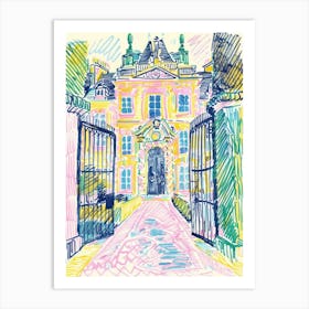 Doors And Gates Collection Oxforshire, England 2 Art Print