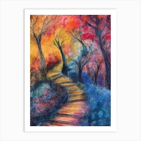 Path To The Forest Art Print