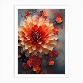 Dahlia 1 Art Print