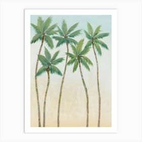 Palm Trees Art Print