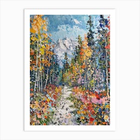 Autumn Trail Art Print