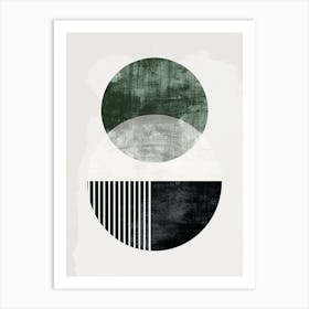 Poisson Bauhaus Mid Century Art Print