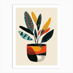 Plant In A Pot 79 Art Print