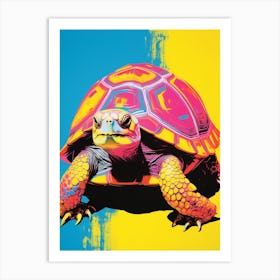 Sea Turtle Pop Art 3 Art Print