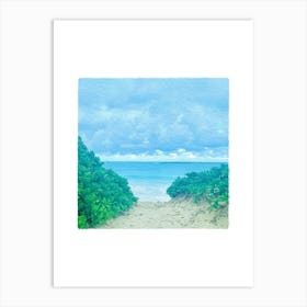 Hidden Paradise Art Print