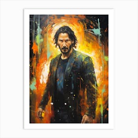 Keanu Reeves (1) Art Print