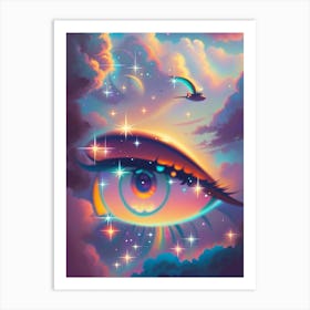 Eye In The Sky Art Print