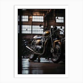 Triumph Bonneville 8 Art Print