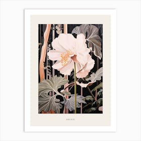 Flower Illustration Orchid 3 Poster Art Print