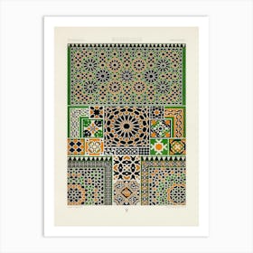 Moresque Pattern, Albert Racine Art Print