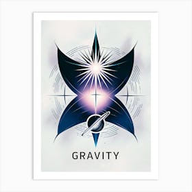 Gravity 9 Art Print