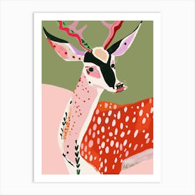 Enchanted Deer Art Print