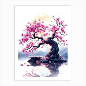 Cherry Blossom Tree 12 Art Print