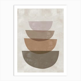 Stacked Bowls Art Print