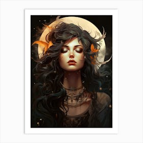 Lilith Jewish Mythology Art Print