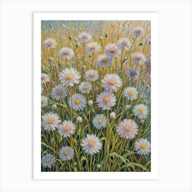 Flower Field Art Print