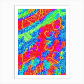 Abstract - Abstract By Person Art Print