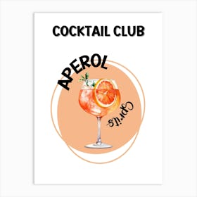 Make Mine… Aperol Art Print