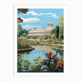 The Royal Botanic Garden Cranbourne Australia Illustration 1 Art Print