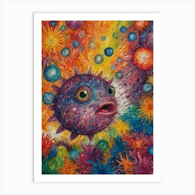 Puffer Fish 1 Art Print