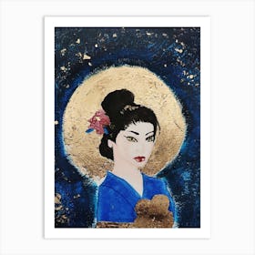 Geisha Art Print