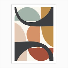 Abstract Shapes 1 Art Print