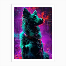 Cyber Dog Art Print