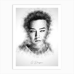 G Dragon Big Bang 1 Art Print