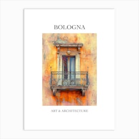 Bologna Travel And Architecture Poster 4 Art Print