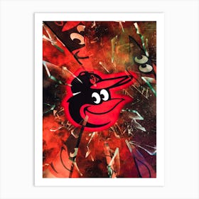 Baltimore Orioles Art Print