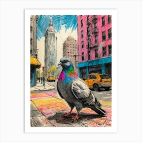 Pigeon Art Print