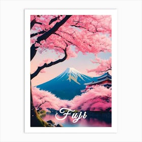 Fuji Japan Art Print