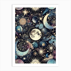 Lunar Magic Art Print