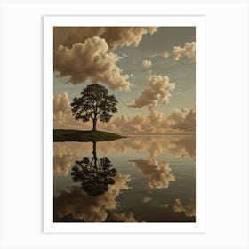 Lone Tree 3 Art Print