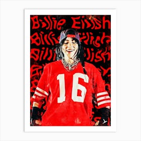 Billie Eilish 6 Art Print