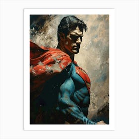 Superman Art Print