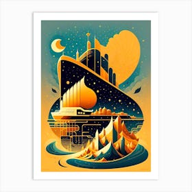 Titanic Art Print