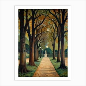 William Morris Walk In The Park 1 Art Print