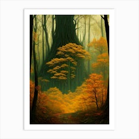 Tree In The Forest 9 Art Print