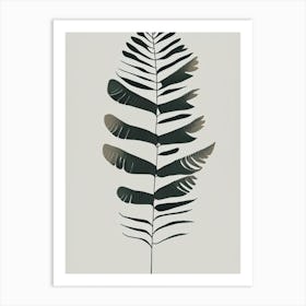 Tasmanian Tree Fern Simplicity Art Print