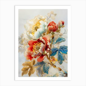 Chinese Flower Painting 94 Art Print