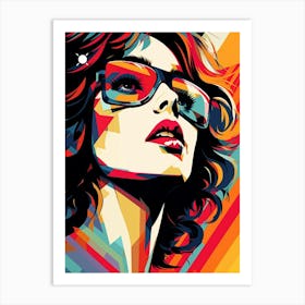 Puget Retro Pop Art 16 Art Print