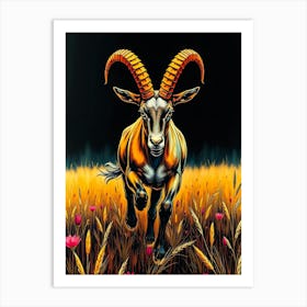 Wild Animal Creative Portrait 151 Art Print